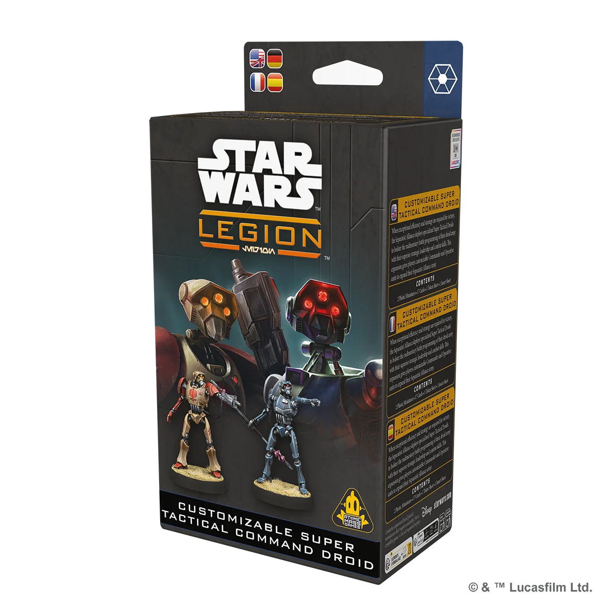 Star Wars: Legion – Customizable Super Tactical Command Droid