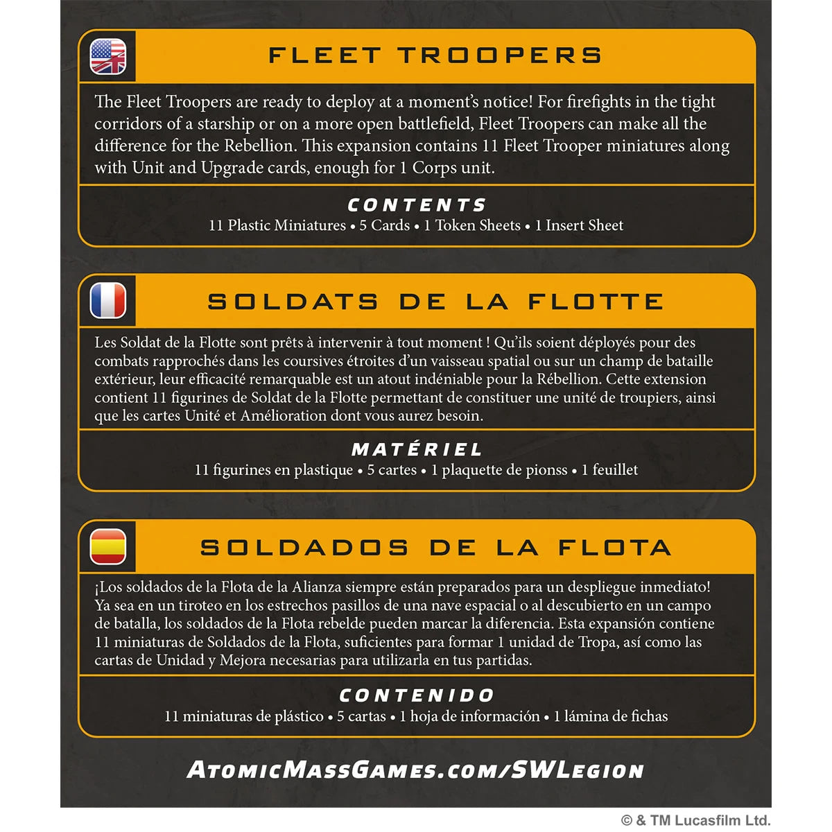 Preorder - Star Wars: Legion – Fleet Troopers