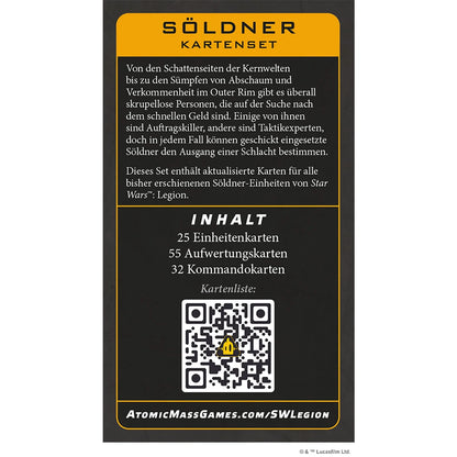 Star Wars: Legion – Söldner Kartenset