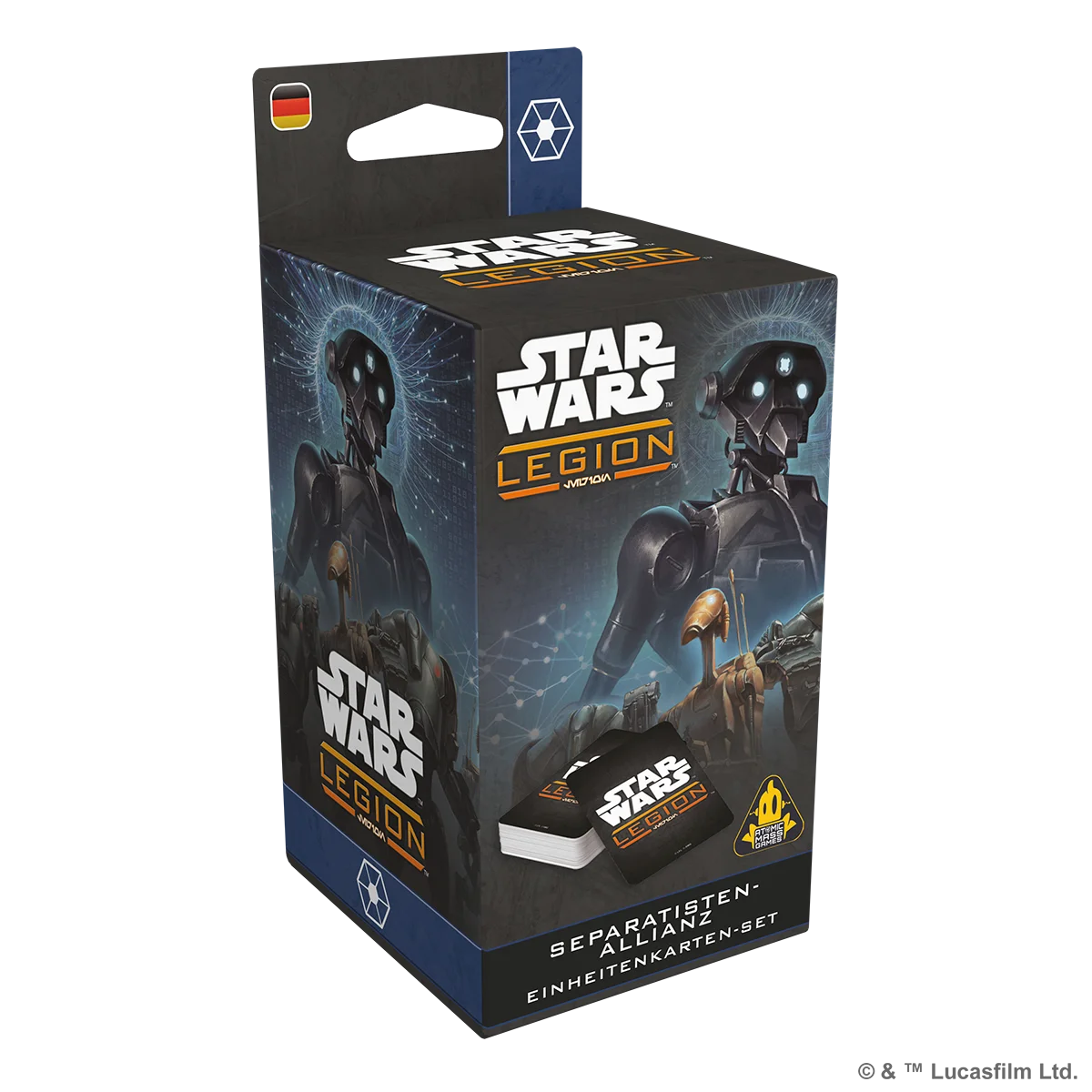 Star Wars: Legion – Separatisten-Allianz Einheitenkarten-Set