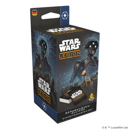 Star Wars: Legion – Separatisten-Allianz Einheitenkarten-Set