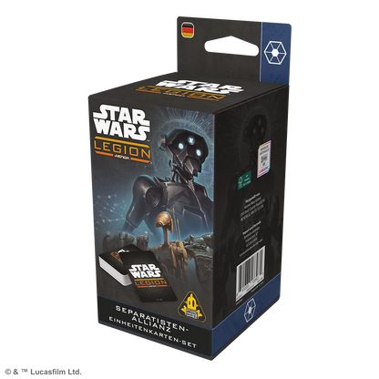 Star Wars: Legion – Separatisten-Allianz Einheitenkarten-Set