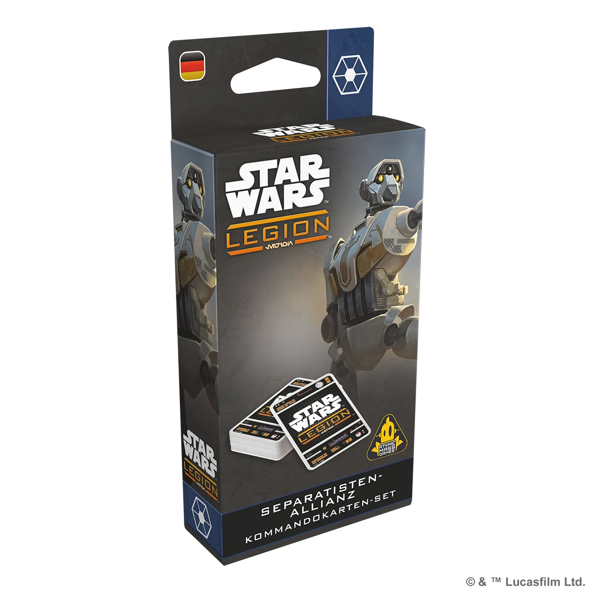 Star Wars: Legion – Separatisten-Allianz Kommandokarten-Set