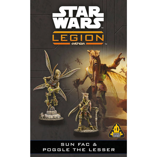 Preorder - Star Wars: Legion – Sun Fac & Poggle the Lesser