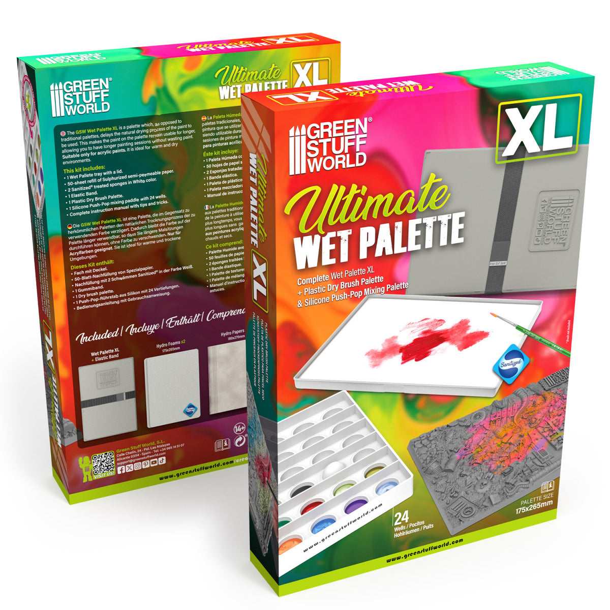 Ultimative Nasspalette XL
