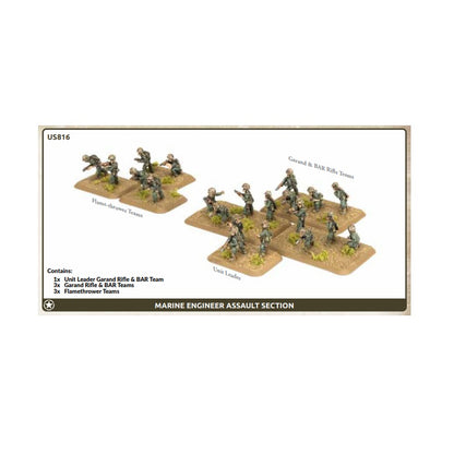 Marine Engineer Assault Section (x21 figures)