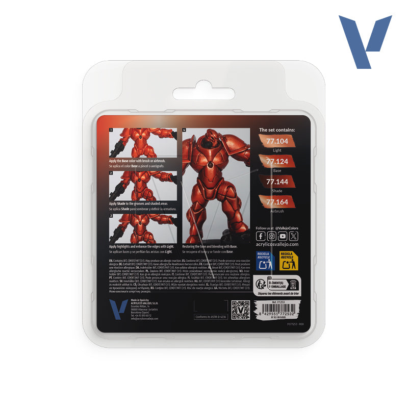 TMM PAINT SET Ancient Copper von Vallejo