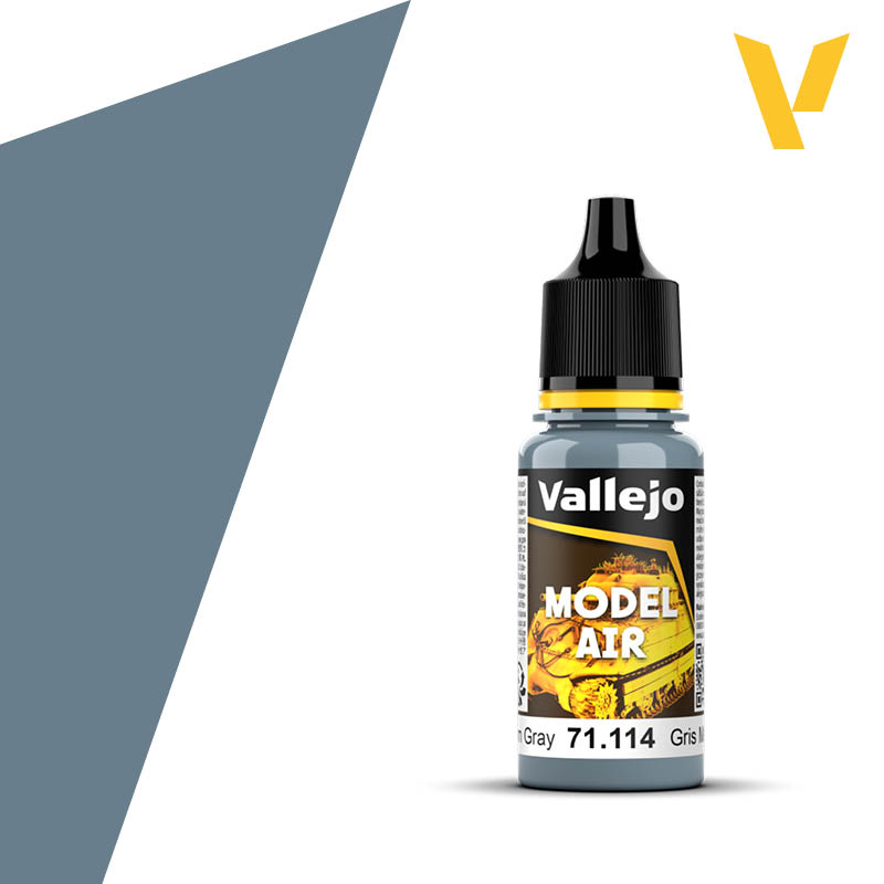 Vallejo Model Air: 71114 US Blue Grey 17 ml