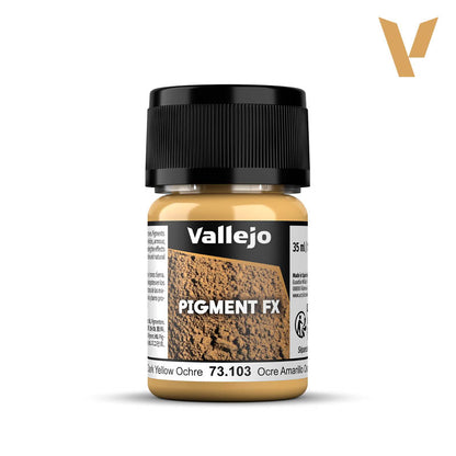 Vallejo Pigment Dark Yellow Ocre 30ml