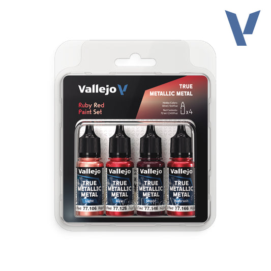 TMM PAINT SET Ruby Red von Vallejo