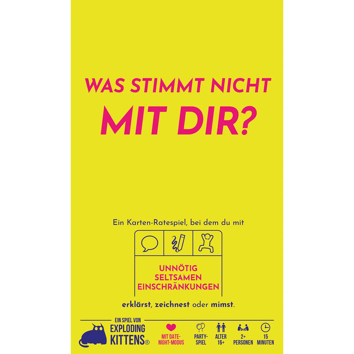 Was stimmt nicht mit dir?