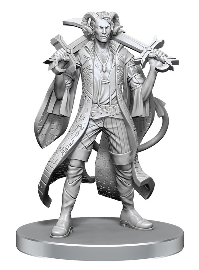 Critical Role Minis W26 Mollymauk Tealeaf & Caduceus Clay