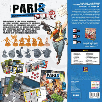 Preorder - Zombicide 2. Edition – PariZ (Erweiterung)