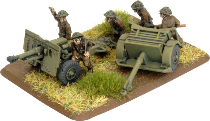 25 pdr Field Troop (Plastic)