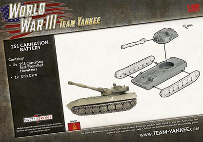 2S1 Carnation Battery (WWIII x3 Tanks)