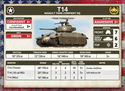 T14 (75mm) Assault Tanks (x2)