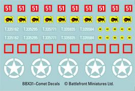 Comet Platoon (5x Plastic)