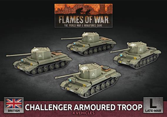 Challenger Armoured Troop (Plastic)