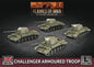 Challenger Armoured Troop (Plastic)