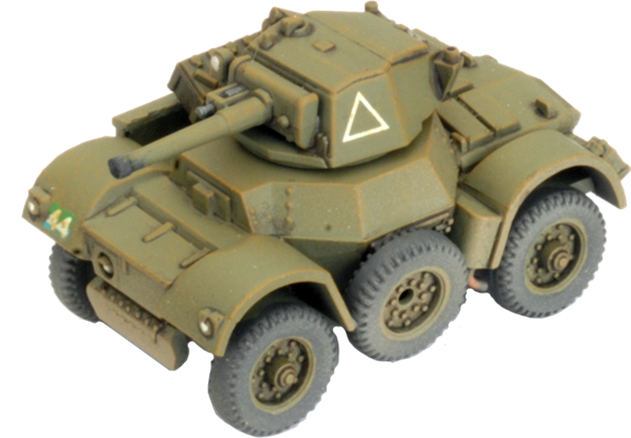 Daimler Armoured Car Troop (Plastic)