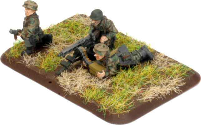 Fallschirmjager HMG Platoon (Late War x4 Guns Plastic)