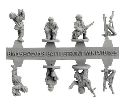 Fallschirmjager HMG Platoon (Late War x4 Guns Plastic)