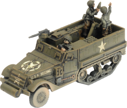M4 81mm Armored Mortar Platoon (Late War x3 Tanks Plastic)