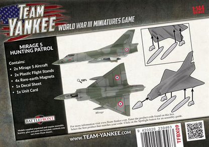 Mirage 5 Hunting Patrol (WWIII x2 Aircraft)