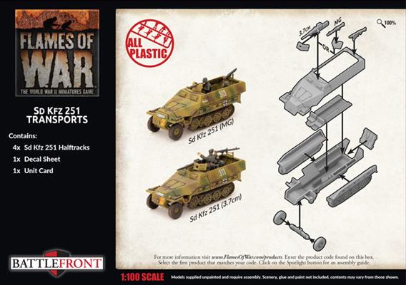 SD KFZ 251 Transport