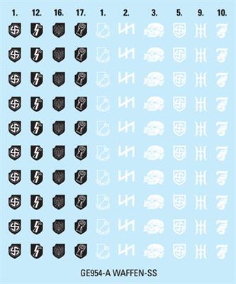 Waffen-SS Decal Set