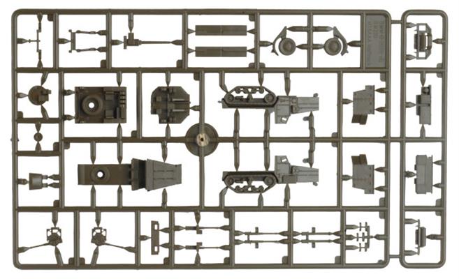 ZSU M17 Anti-Aircraft Platoon (x3 Plastic) (MO)