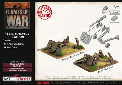 17 pdr Anti-tank Platoon (Plastic)