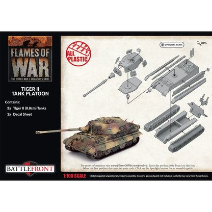 Tiger II (8.8cm) Tank Platoon
