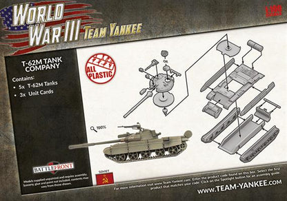 T-62M Tank Company (WWIII x5 Tanks Plastic)